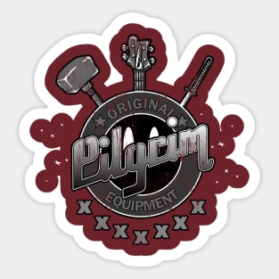 Pilgrim Bass Guitars Sticker